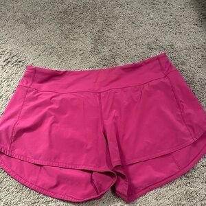 Lulu lemon speed shorts
